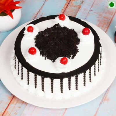 Black Forest Eggless Cake