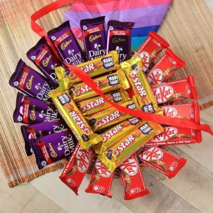 Chocolates Basket 25 pcs Chocolates Basket 25 pcs
