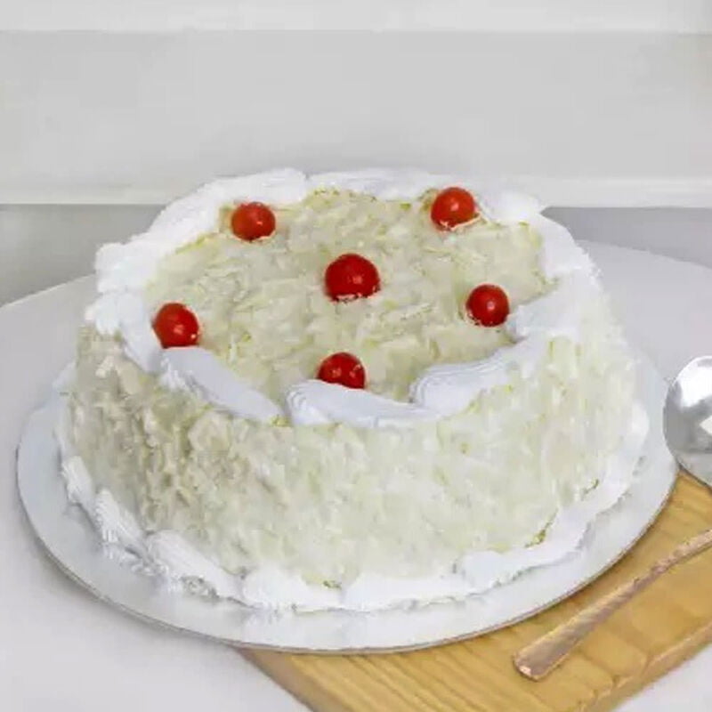 Delightful White Forest Cake