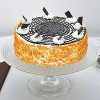 Round Butterscotch Cake