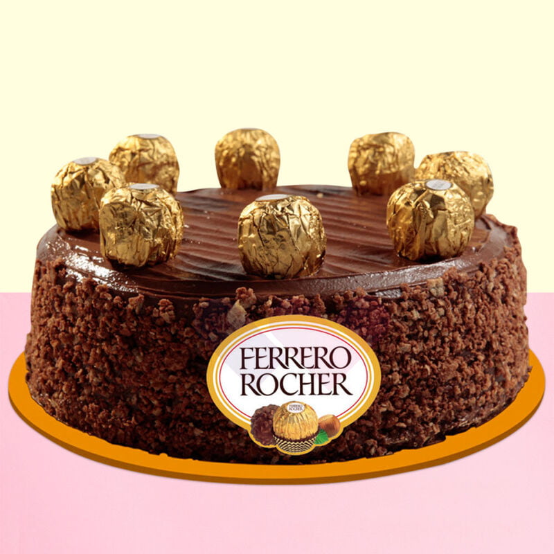 Ferrero Rochers Chocolate Cake