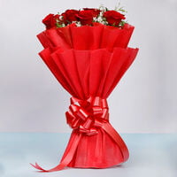 Red Roses With Chocolates