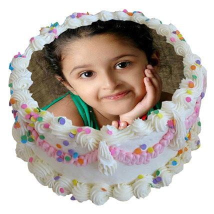 Vanilla Photo cake Vanilla Photo cake