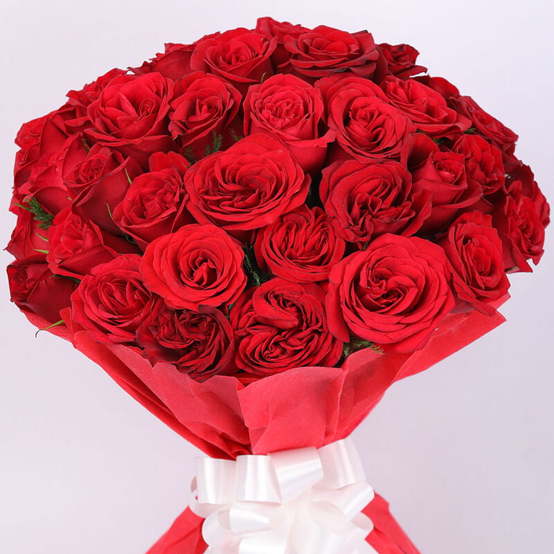 For Someone Special Red Roses In Red Packing For Someone Special Red Roses In Red Packing