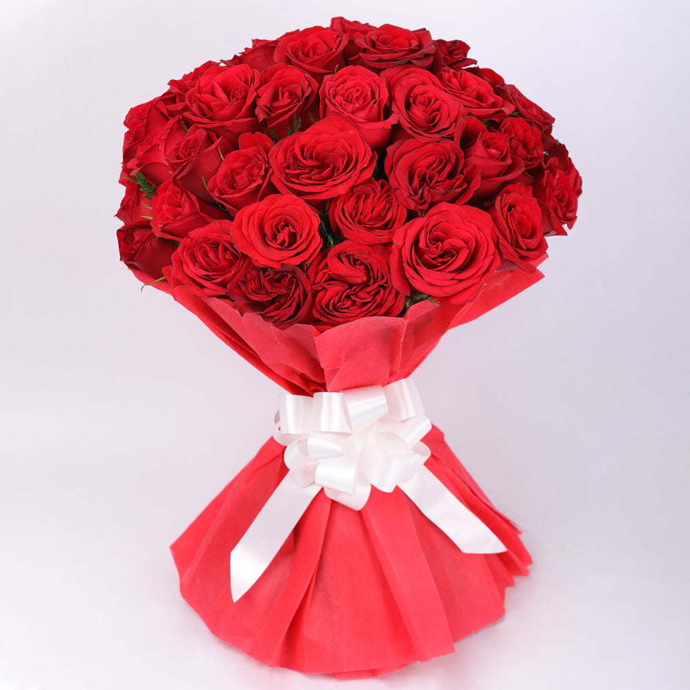For Someone Special Red Roses In Red Packing For Someone Special Red Roses In Red Packing