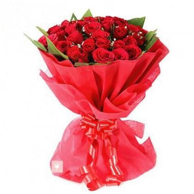 Bunch of 20 Red Roses