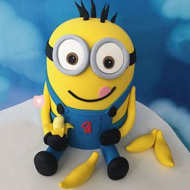 Banana N Bob Minion Cake Banana N Bob Minion Cake