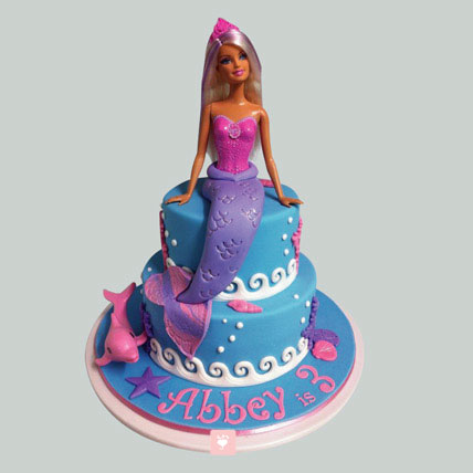 Mermaid Barbie Cake Mermaid Barbie Cake