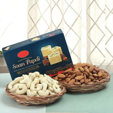 Soan Papdi With Dry Fruits Combo Soan Papdi With Dry Fruits Combo