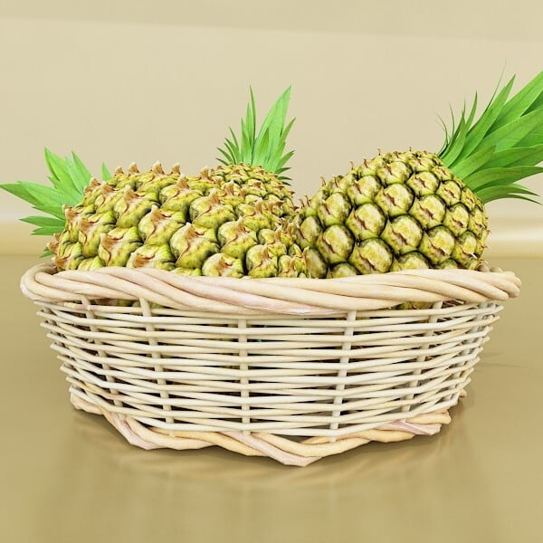 Basket of Pineapple