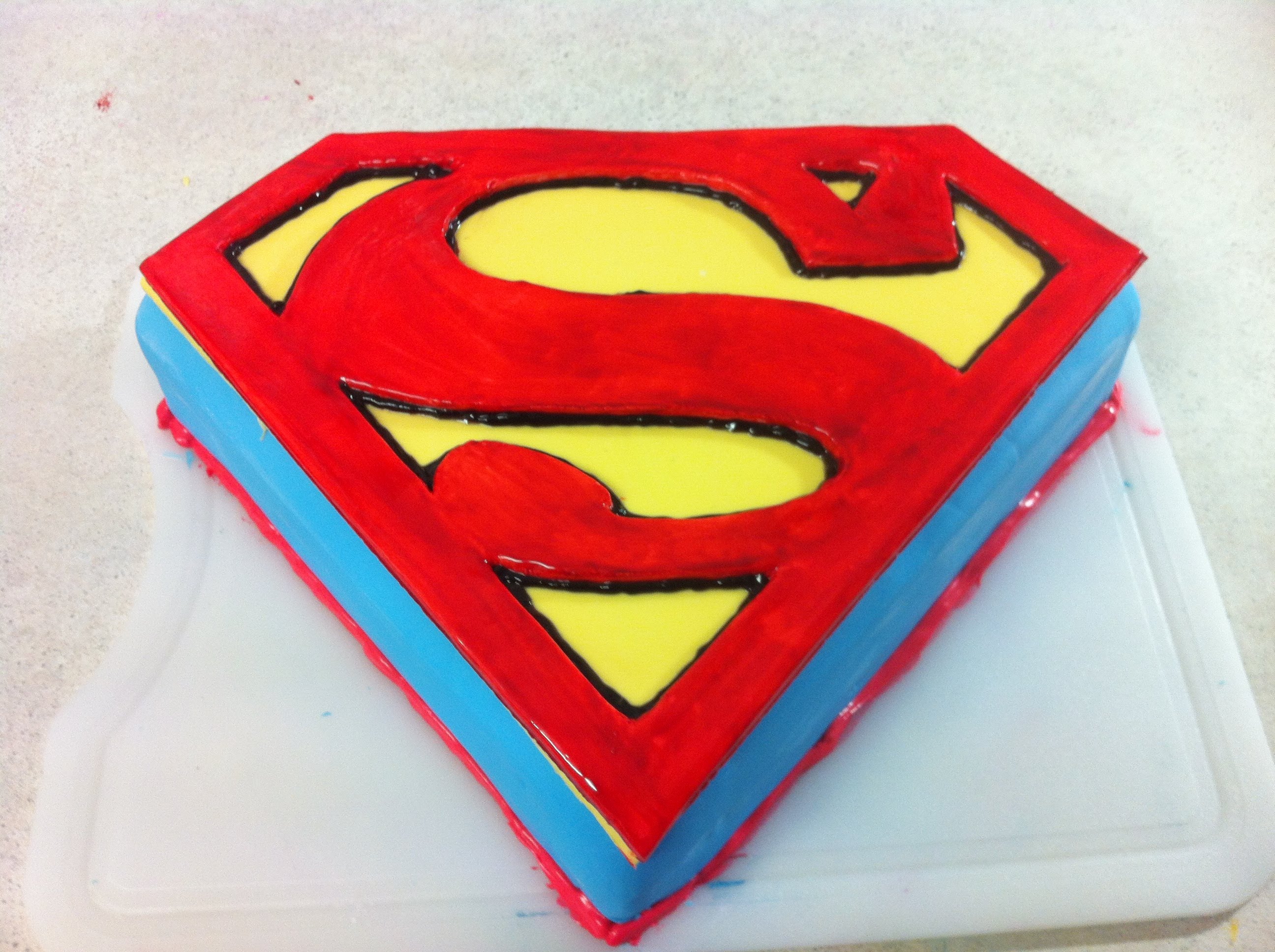 Superman Cake Superman Cake