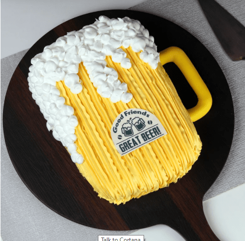 Beer Cheers Friendship Cake