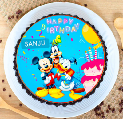 Disney Mickey Poster Cake