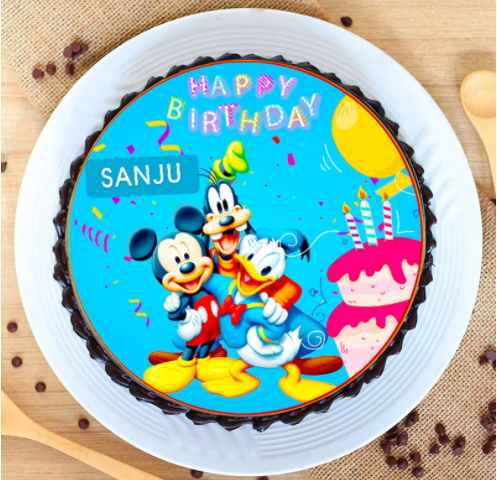 Disney Mickey Poster Cake Disney Mickey Poster Cake