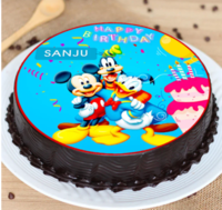 Disney Mickey Poster Cake