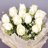 Bunch Of White Roses