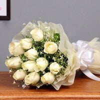 Bunch Of White Roses