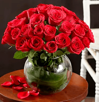 Extravagant 40 Red Roses Arrangement