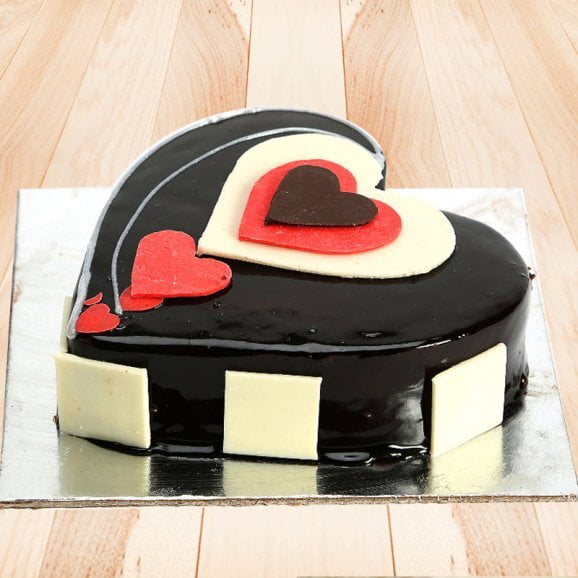 Heart Shaped Chocolaty Delight Heart Shaped Chocolaty Delight