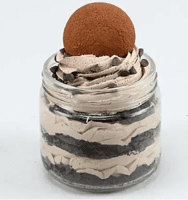 Lovely Choco Dark Fantasy Cream Cake Jar