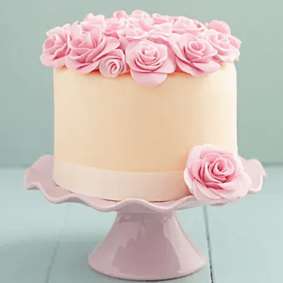 Floral Chocolate Cake