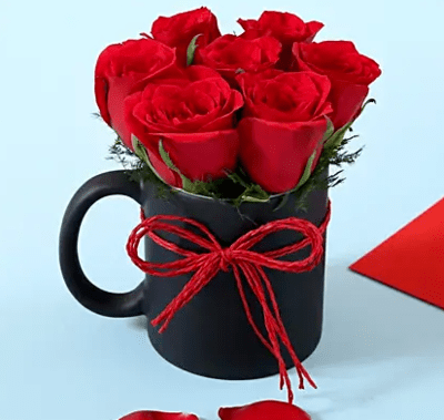 Red Roses Mini Mug
