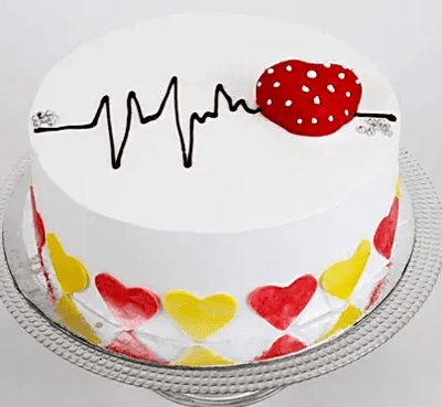 Heart Beat Chocolate Cake 1 Kg