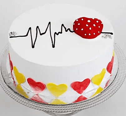 Heart Beat Chocolate Cake 1 Kg Heart Beat Chocolate Cake 1 Kg
