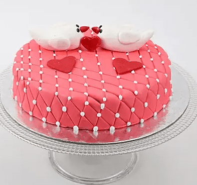 Kissing Birds Chocolate Cake 1 Kg