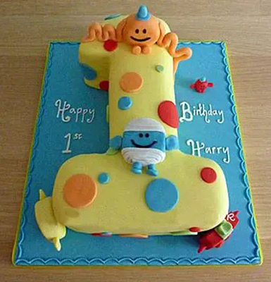 Happy Birthday Toddler Cake 2Kg Chocolate