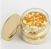 Crunchy Butterscotch Jar Cake