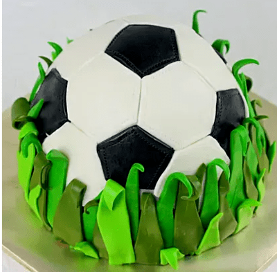 Football Truffle Fondant Cake- 1 Kg
