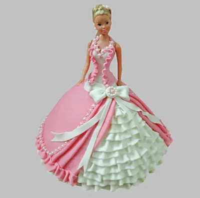 Ultra Style Queen Barbie Cake-2Kg Chocolate