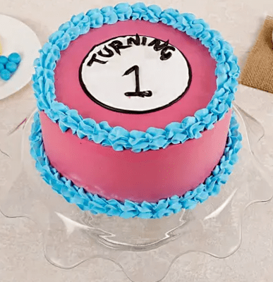 Turning One Cake