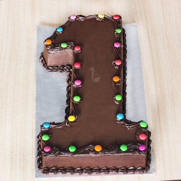 Single Number Chocolate Cake Single Number Chocolate Cake