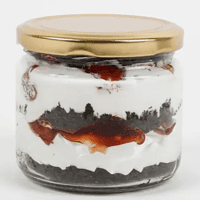 Sizzling Black Forest Jar Cake