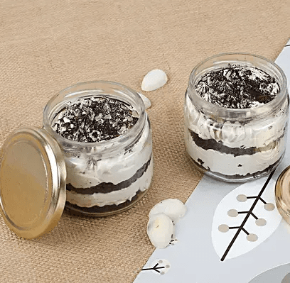 Trendy Tiramisu Jar Cake