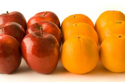 Orange and Apple