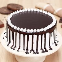 Choco Dripping Snowy Cake Choco Dripping Snowy Cake