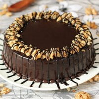 Choco-Walnut Cake