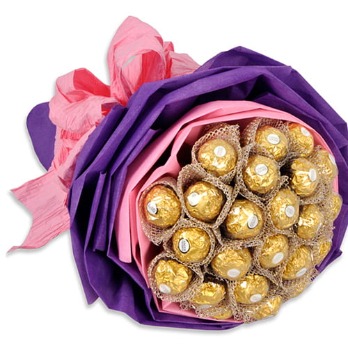 Bouquet Of 24 Ferrero rocher