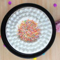 Rainbow Tower cake Rainbow Tower cake