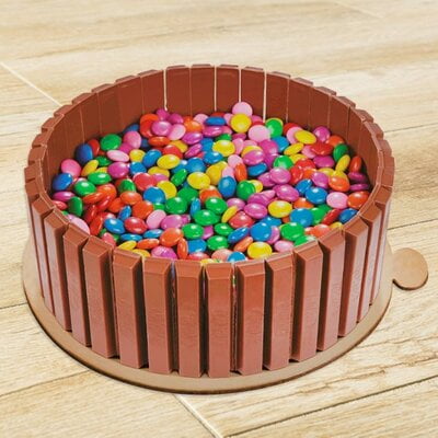 KitKat Gems Cake